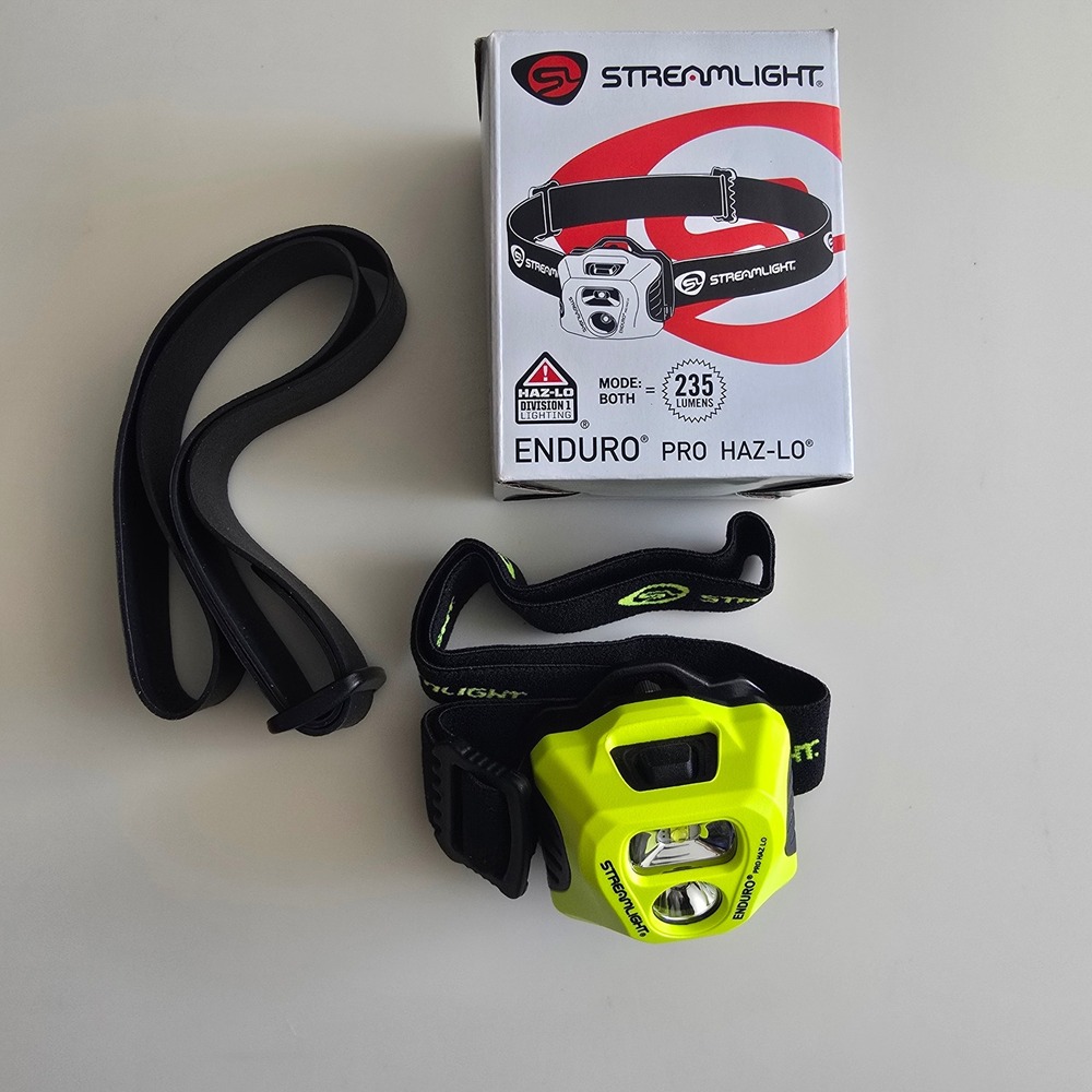 Streamlight Enduro Pro HAZ-LO Yellow LED Headlamp 235 Lumens 61424 Division 1